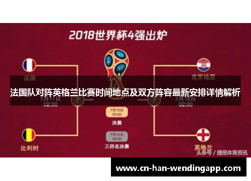 法国队对阵英格兰比赛时间地点及双方阵容最新安排详情解析